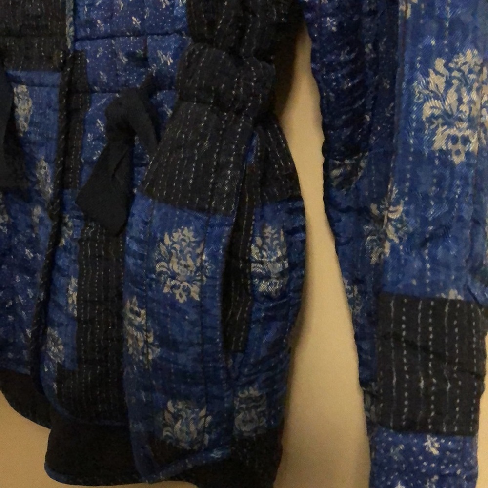 Zara Quilted Padded Button Down Puffer Jacket - Picture 5 of 7